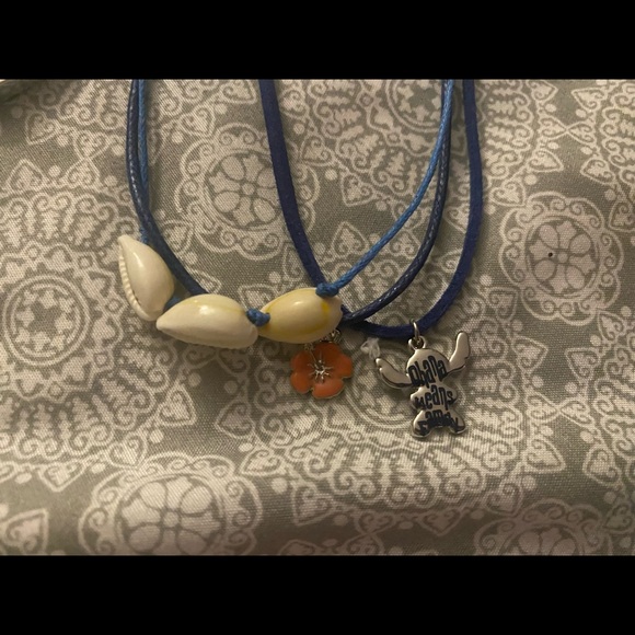 Three set  stitch Walt Disney World parks summer necklace bracelet & earrings - Picture 7 of 9